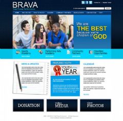 Church Website Template 47946