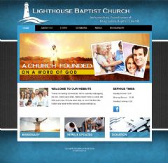 Church Website Template 47947