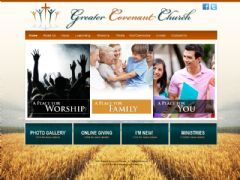 Church Website Template 48063