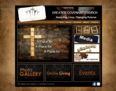 Church Website Template 48064